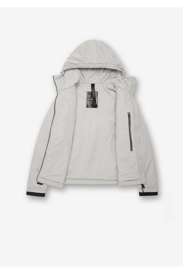 Light gray clearance windbreaker